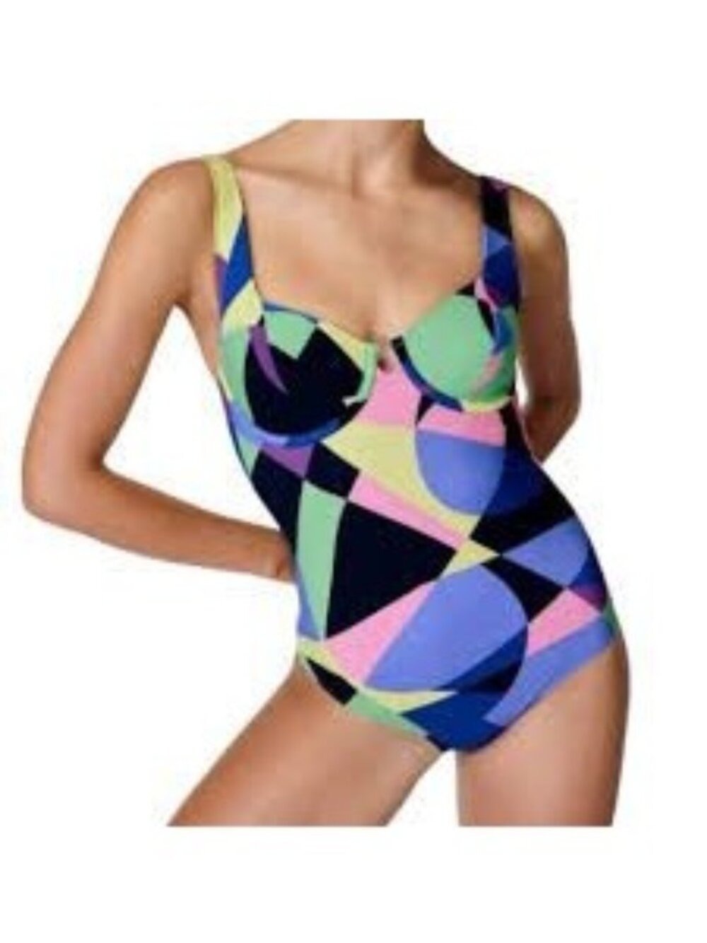 Sweaty Betty Laguna Underwired Swimsuit Multi color size US 4 A B cup